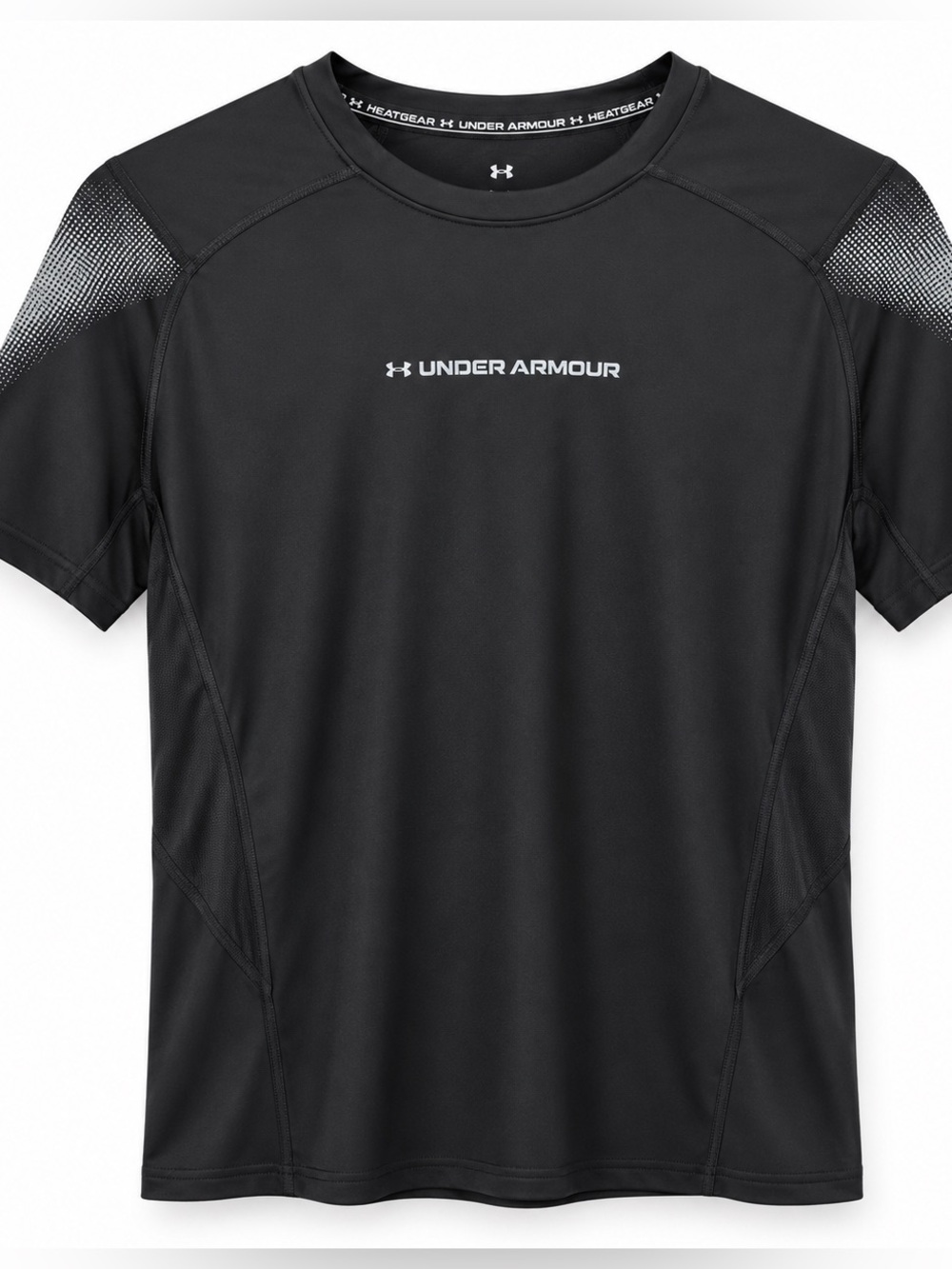 Under Armour Black Short Sleeve HeatGear Athletic Tee